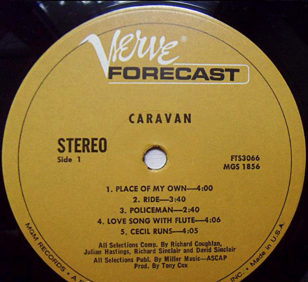 Caravan : Caravan (LP, Album)