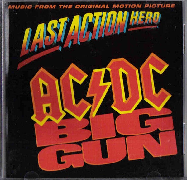 AC/DC : Big Gun (CD, Single, Promo)