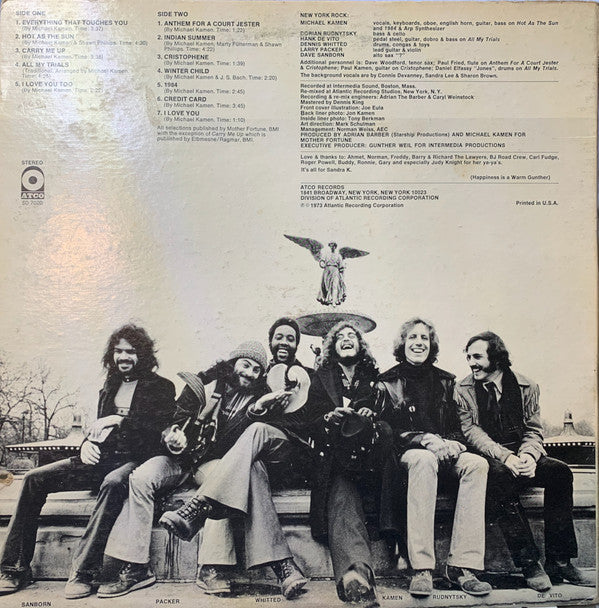 Michael Kamen • The New York Rock Ensemble : New York Rock (LP, Album, PR )