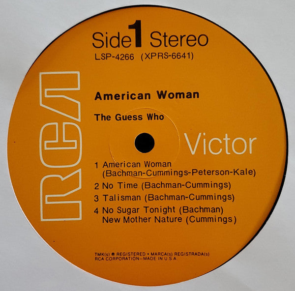 The Guess Who : American Woman (LP, Album, Roc)