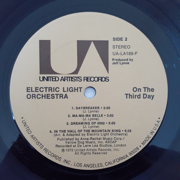 Electric Light Orchestra : On The Third Day (LP, Album)