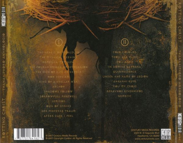 Rotting Christ : Thanatiphoro Anthologio (2xCD, Comp, RM)