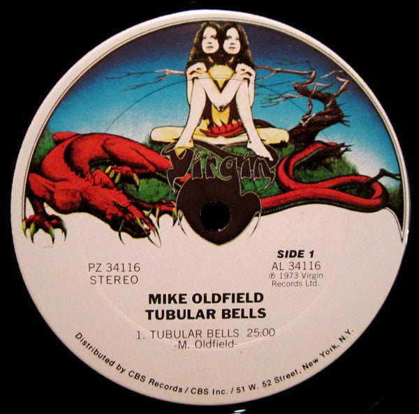 Mike Oldfield : Tubular Bells (LP, Album, RE)