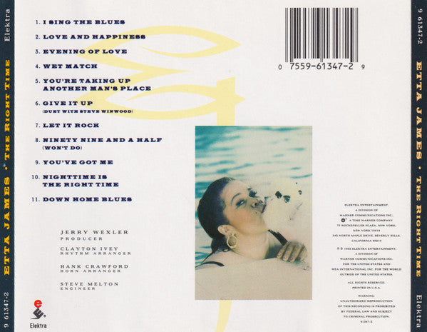 Etta James : The Right Time (CD, Album)