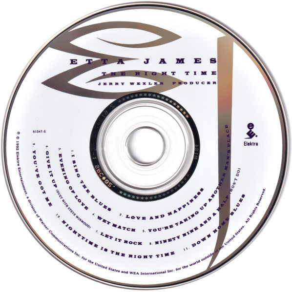 Etta James : The Right Time (CD, Album)
