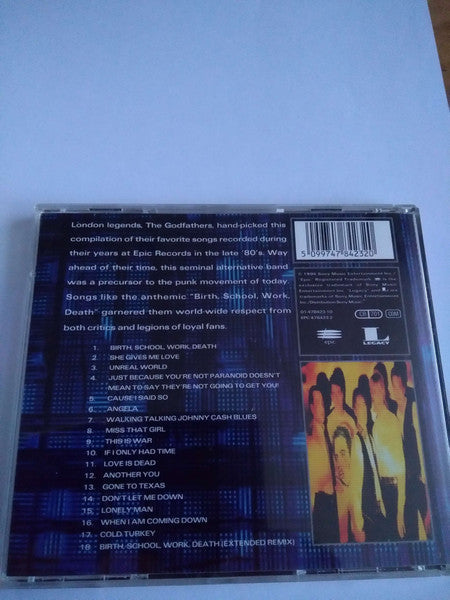 The Godfathers : Birth, School, Work, Death: The Best Of The Godfathers (CD, Comp)