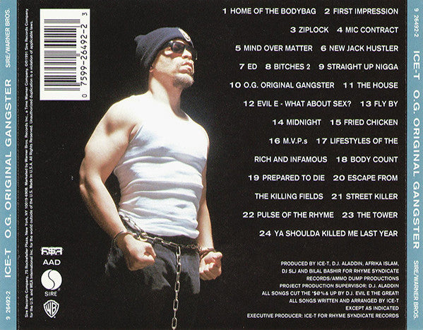 Ice-T : O.G. Original Gangster (CD, Album, SRC)