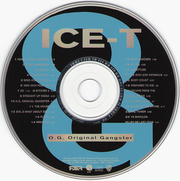 Ice-T : O.G. Original Gangster (CD, Album, SRC)