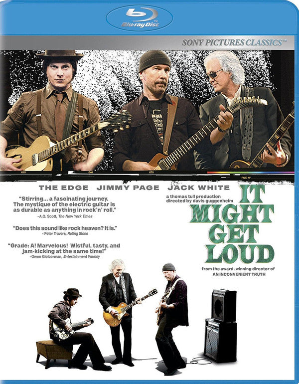 The Edge, Jimmy Page, Jack White (2) : It Might Get Loud (Blu-ray)