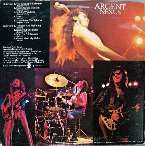 Argent : Nexus (LP, Album, San)