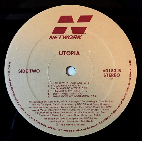 Utopia (5) : Utopia (2xLP, Album, SP )