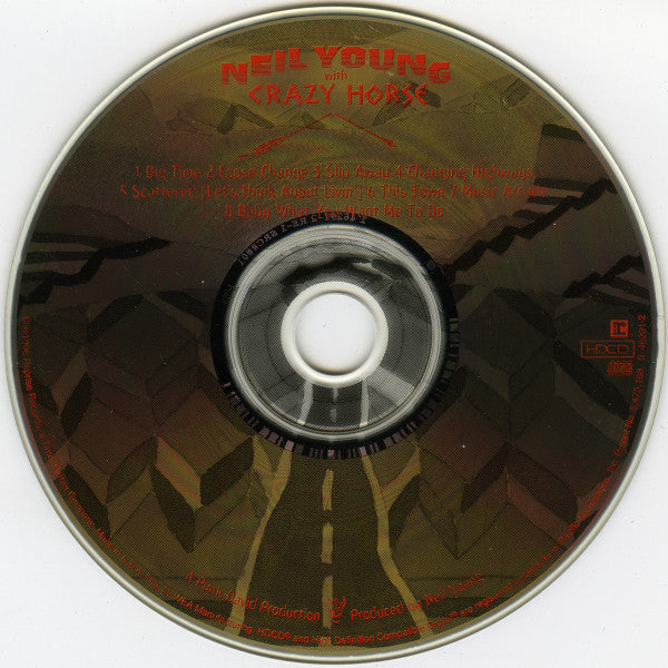 Neil Young With Crazy Horse : Broken Arrow (HDCD, Album, Jew)