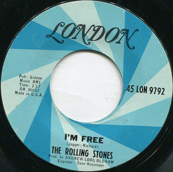 The Rolling Stones : Get Off Of My Cloud (7", Single, Styrene, Ter)