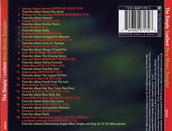Various : The Simply Xcellent - New Music Sampler (CD, Comp)