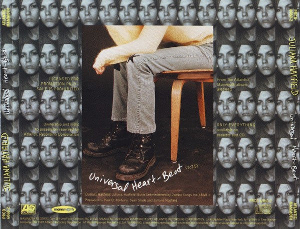 Juliana Hatfield : Universal Heart-Beat (CD, Single, Promo)