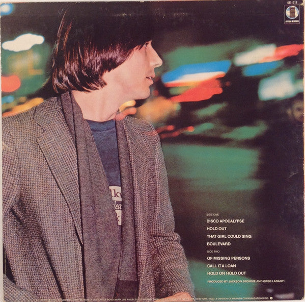Jackson Browne : Hold Out (LP, Album, SP )