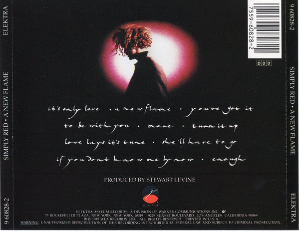 Simply Red : A New Flame (CD, Album)