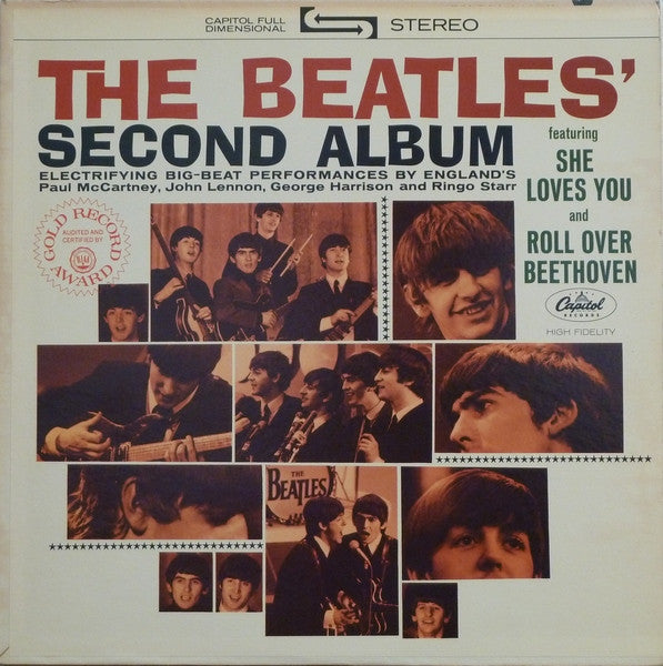 The Beatles : The Beatles' Second Album (LP, Album, RE, All)