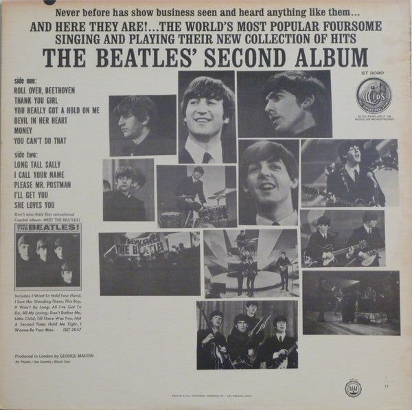 The Beatles : The Beatles' Second Album (LP, Album, RE, All)