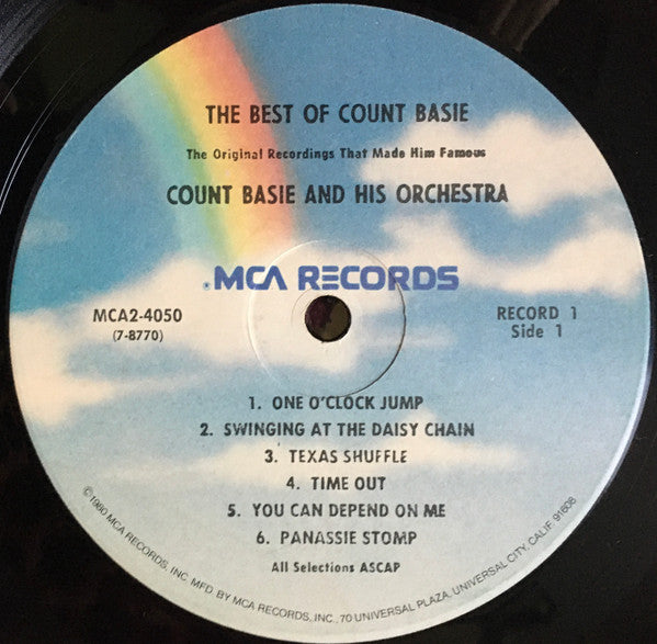 Count Basie Orchestra : The Best Of Count Basie (2xLP, Comp, RE)