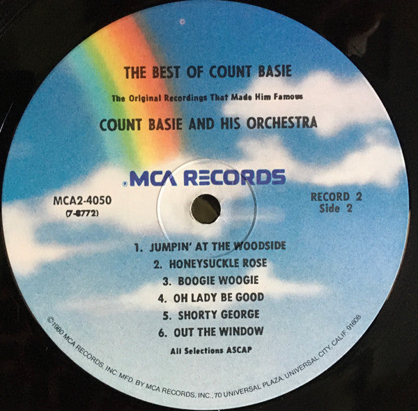 Count Basie Orchestra : The Best Of Count Basie (2xLP, Comp, RE)
