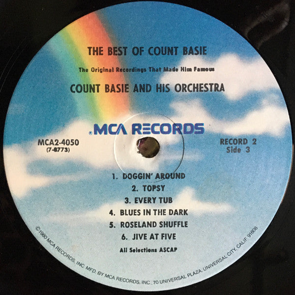 Count Basie Orchestra : The Best Of Count Basie (2xLP, Comp, RE)