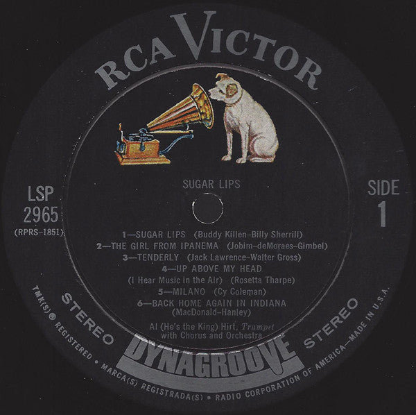 Al Hirt : Sugar Lips (LP, Album)