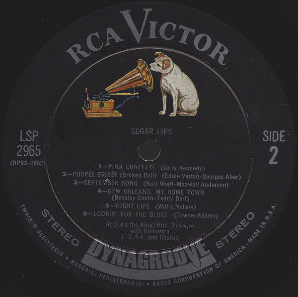 Al Hirt : Sugar Lips (LP, Album)