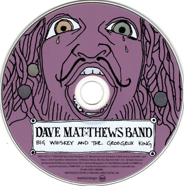 Dave Matthews Band : Big Whiskey And The GrooGrux King (CD, Album)