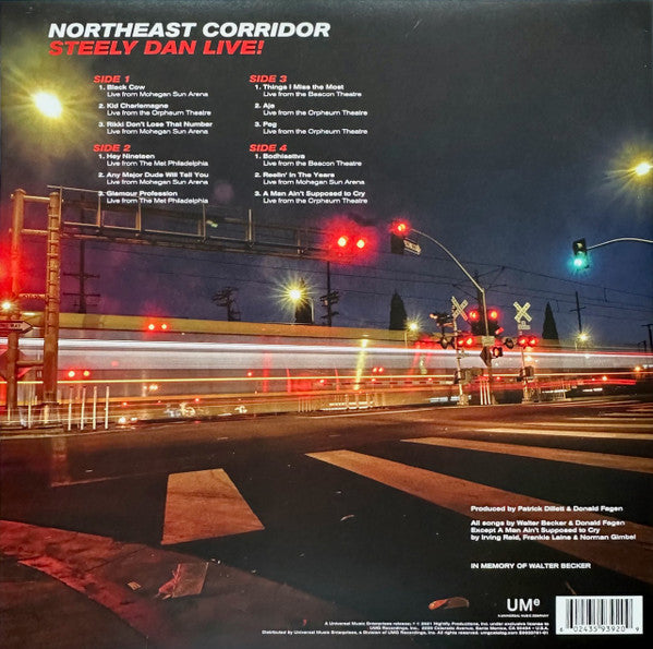Steely Dan : Northeast Corridor: Steely Dan Live! (2xLP, Album, 180)