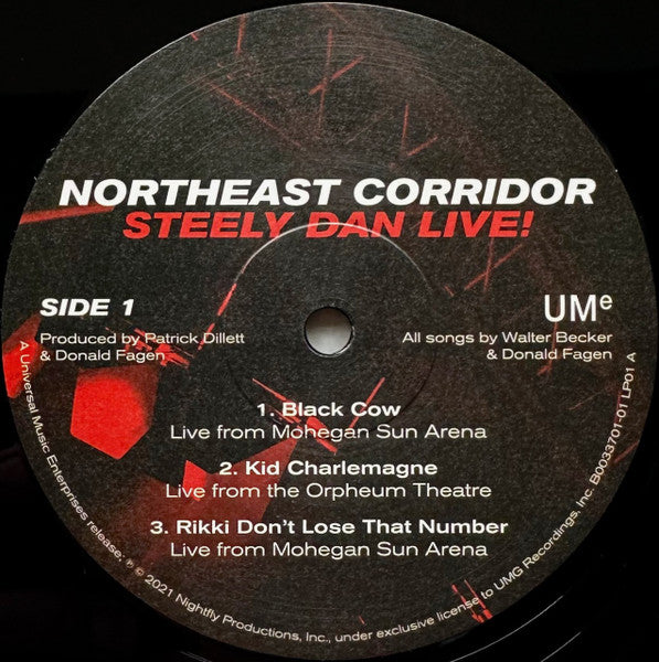 Steely Dan : Northeast Corridor: Steely Dan Live! (2xLP, Album, 180)