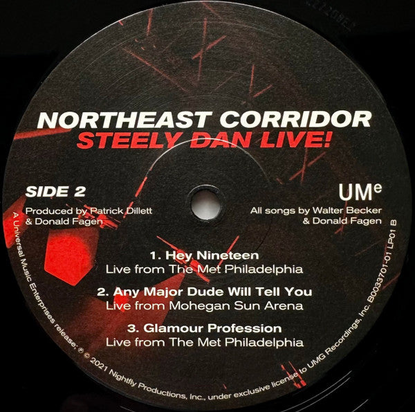 Steely Dan : Northeast Corridor: Steely Dan Live! (2xLP, Album, 180)