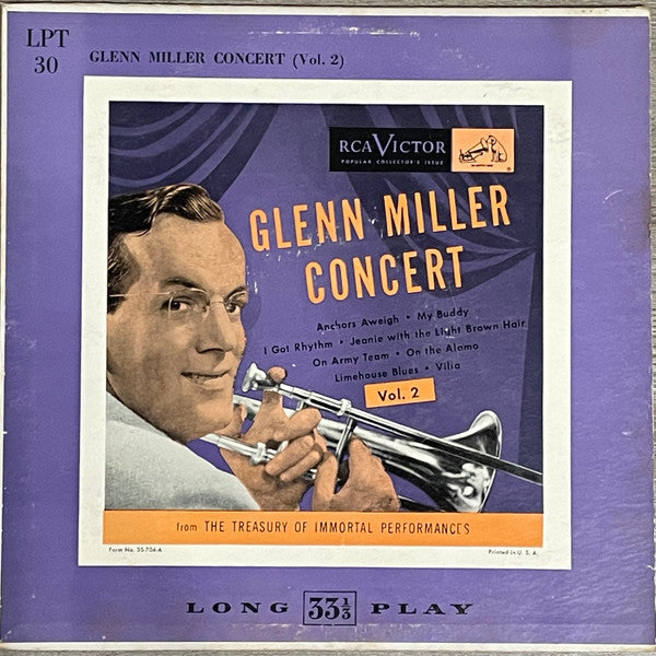 Glenn Miller And His Orchestra : Glenn Miller Concert (Vol. 2) (10")