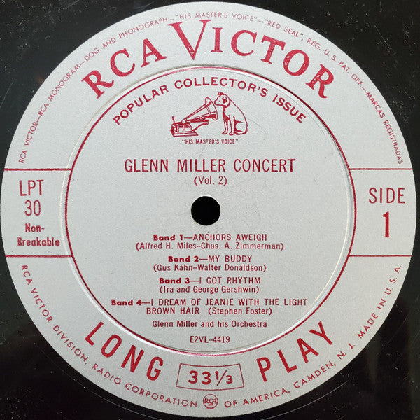 Glenn Miller And His Orchestra : Glenn Miller Concert (Vol. 2) (10")