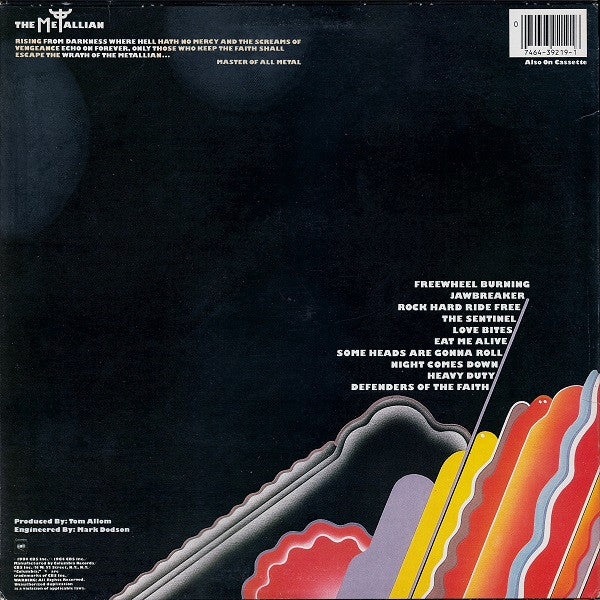 Judas Priest : Defenders Of The Faith (LP, Album, Pit)