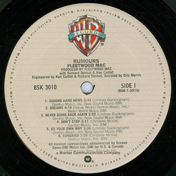 Fleetwood Mac : Rumours (LP, Album, Club, RE, Col)