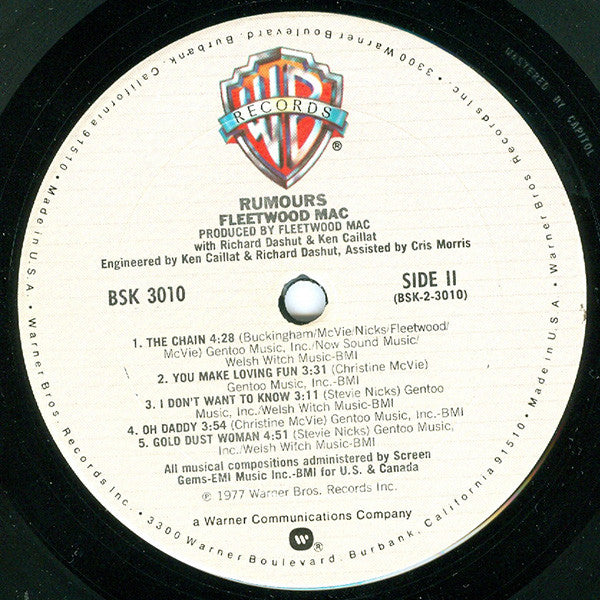 Fleetwood Mac : Rumours (LP, Album, Club, RE, Col)