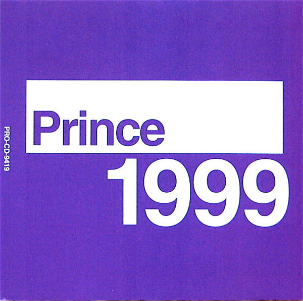 Prince : 1999 (CD, Single, Promo, RE)