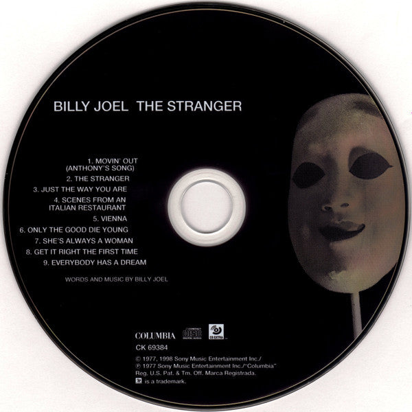 Billy Joel : The Stranger (CD, Album, Enh, RE, RM)
