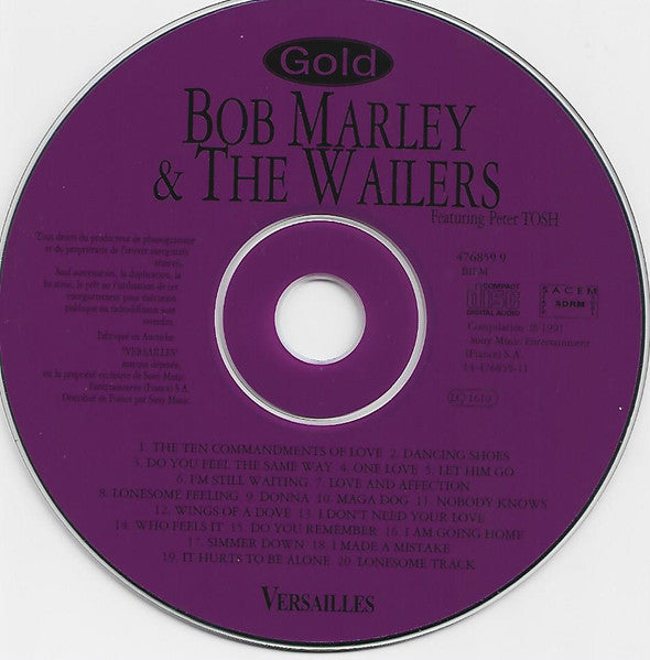 Bob Marley & The Wailers Featuring Peter Tosh : Bob Marley & The Wailers (CD, Comp)