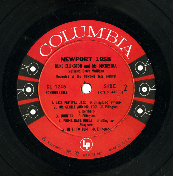 Duke Ellington And His Orchestra : Newport 1958 (LP, Album, Mono)