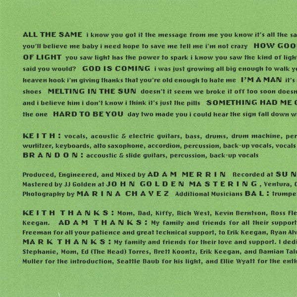 The 88 : Kind Of Light (CD, Album)