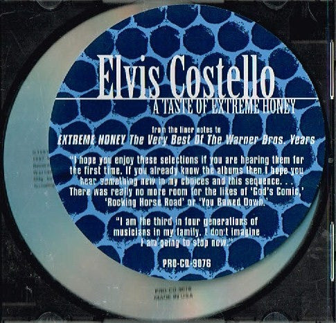 Elvis Costello : A Taste Of Extreme Honey (CD, Promo, Smplr)