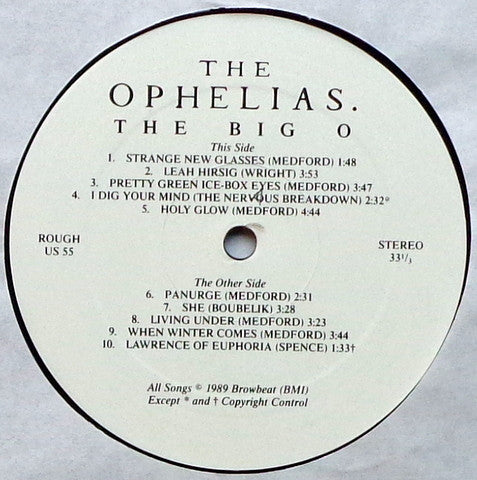 The Ophelias : The Big O (LP, Album)