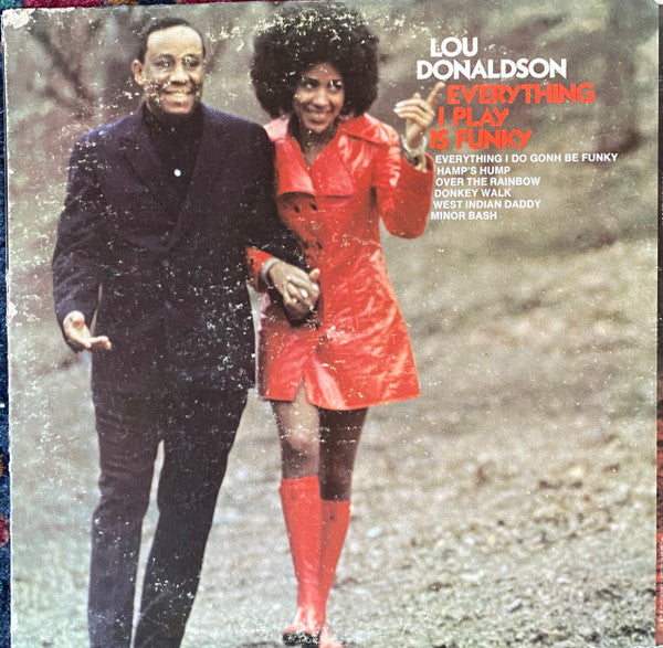 Lou Donaldson : Everything I Play Is Funky (LP, Album, RE, Gat)