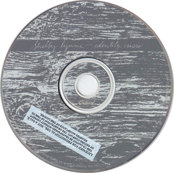 Shelby Lynne : Identity Crisis (CD, Album, Promo)