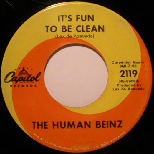 The Human Beinz : Turn On Your Love Light (7", Single)