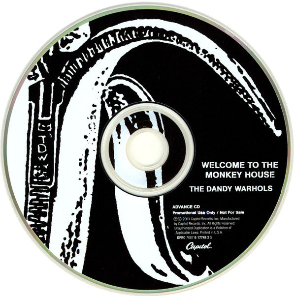 The Dandy Warhols : Welcome To The Monkey House (CD, Advance, Album, Copy Prot., Promo)