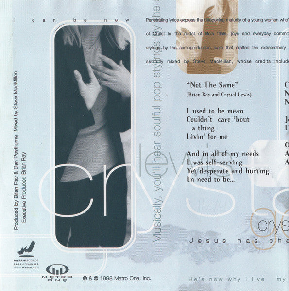Crystal Lewis : Not The Same (CD, Single, Promo)