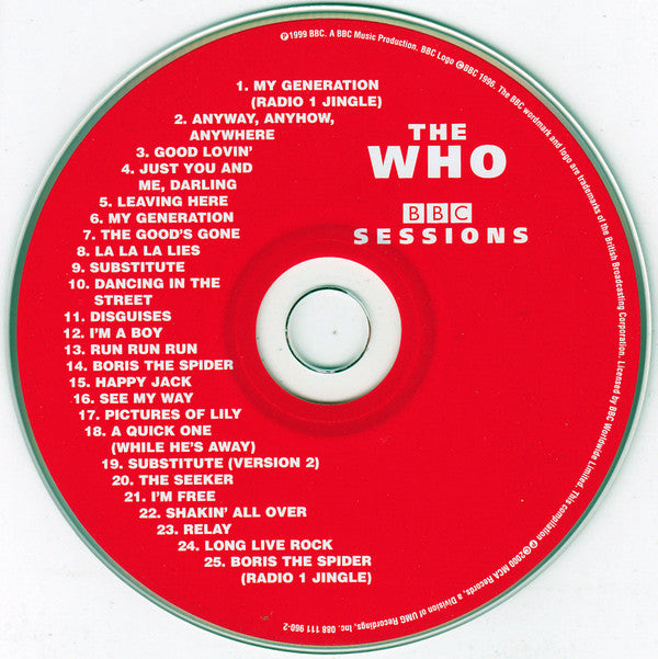 The Who : BBC Sessions (CD, Album)